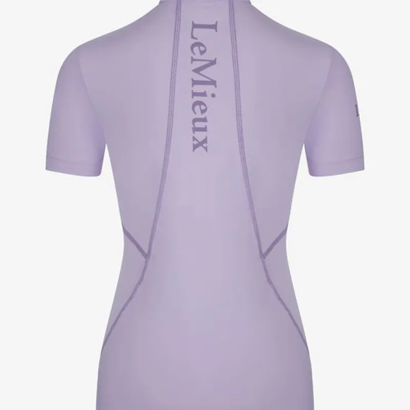 LeMieux Young Rider Short Sleeve Base Layer Wisteria - Image 3