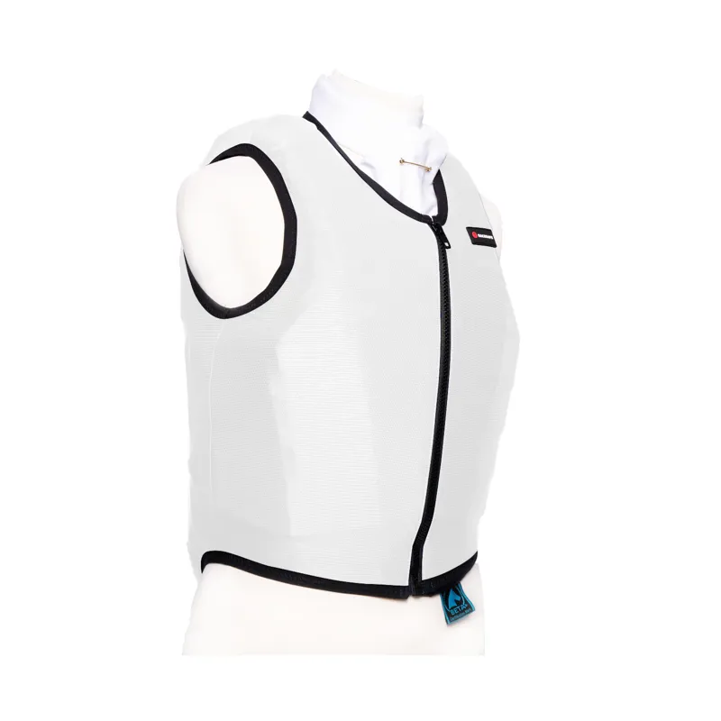 Racesafe Body Protector Cover Childs White