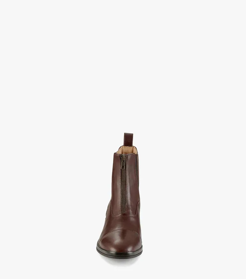 Premier Equine Balmoral Leather Paddock Riding Boots Brown - Image 7