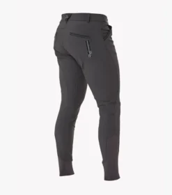 Premier Equine Barusso Men's Gel Knee Breeches Anthracite Grey