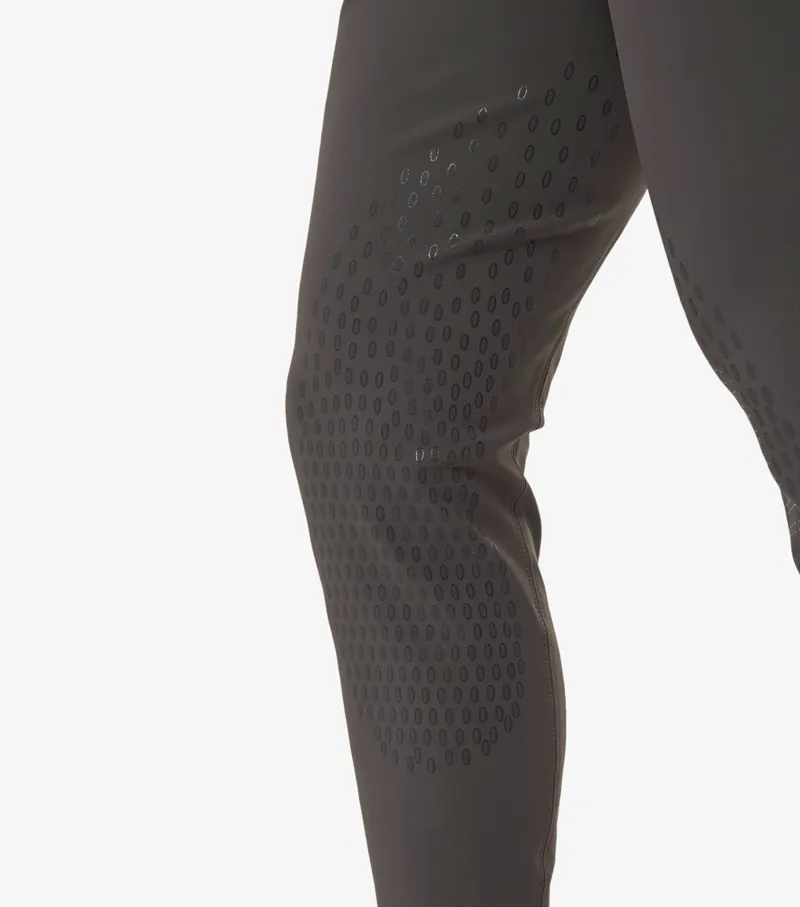 Premier Equine Barusso Men's Gel Knee Breeches Anthracite Grey - Image 6