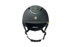 Charles Owen EQx Kylo Riding Helmet - Black Matte/Black Gloss With MIPS