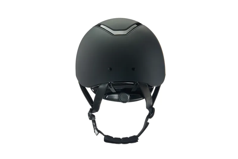 Charles Owen EQx Kylo Riding Helmet - Black Matte/Black Gloss With MIPS - Image 3