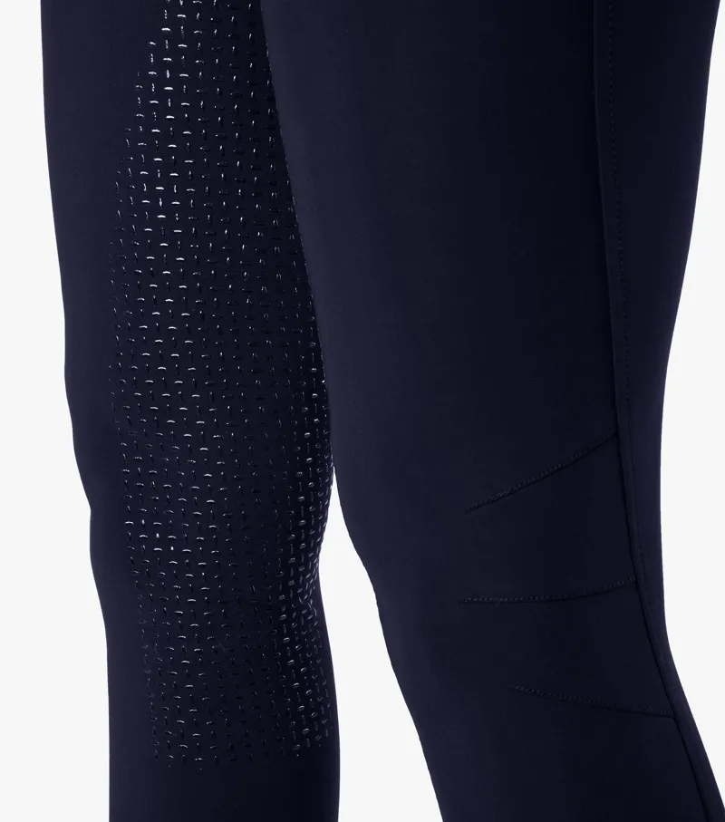 Premier Equine Carapello Ladies Full Seat Gel Riding Breeches Navy - Image 5