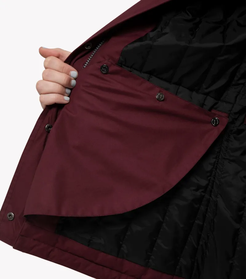 Premier Equine Cascata Ladies Waterproof Jacket Wine - Image 5