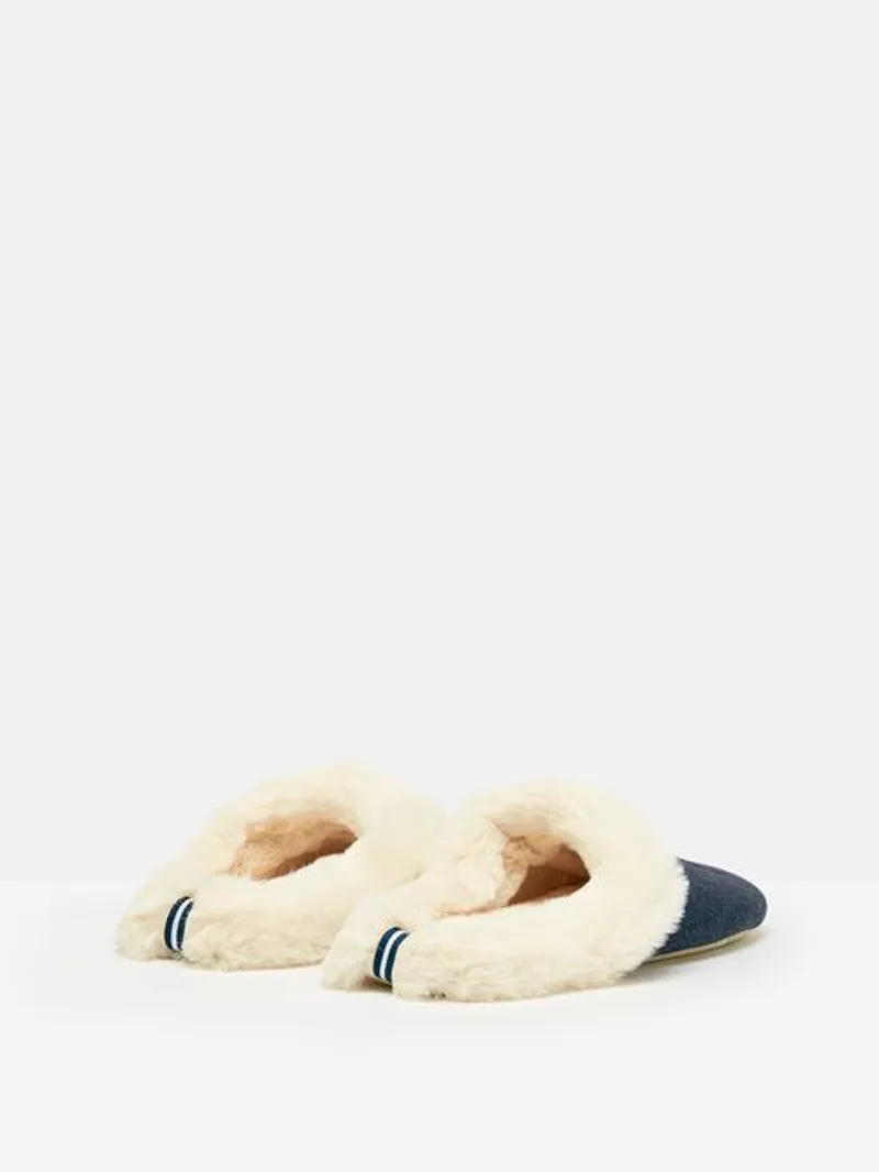 Joules Women's Slippet Luxe Mule Slipper - French Navy - Image 4