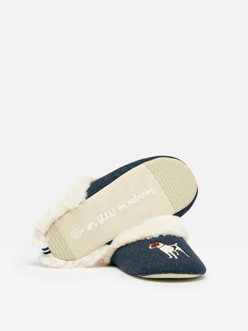 Joules Women's Slippet Luxe Mule Slipper - French Navy - Image 5
