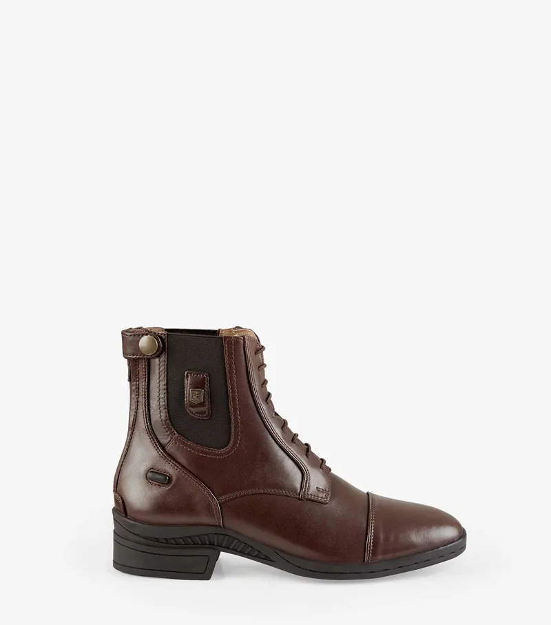 Premier Equine Denver Ladies Leather Paddock Riding Boots Brown - Image 2