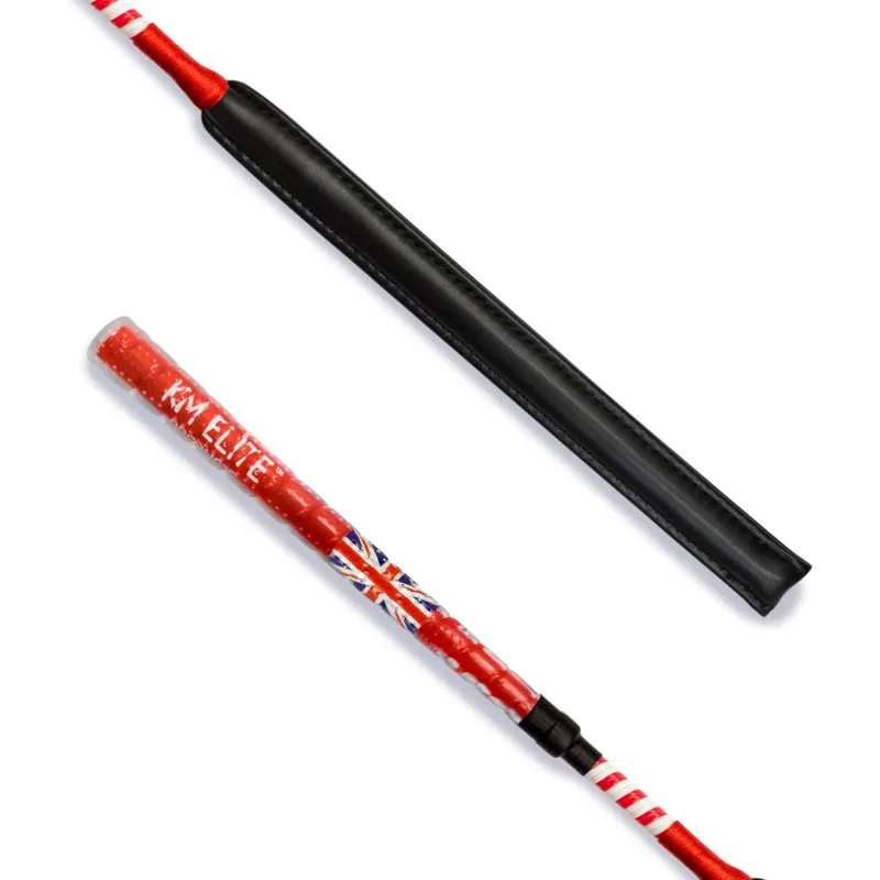 KM Elite Cush Grip Jump Bat Whip In Red