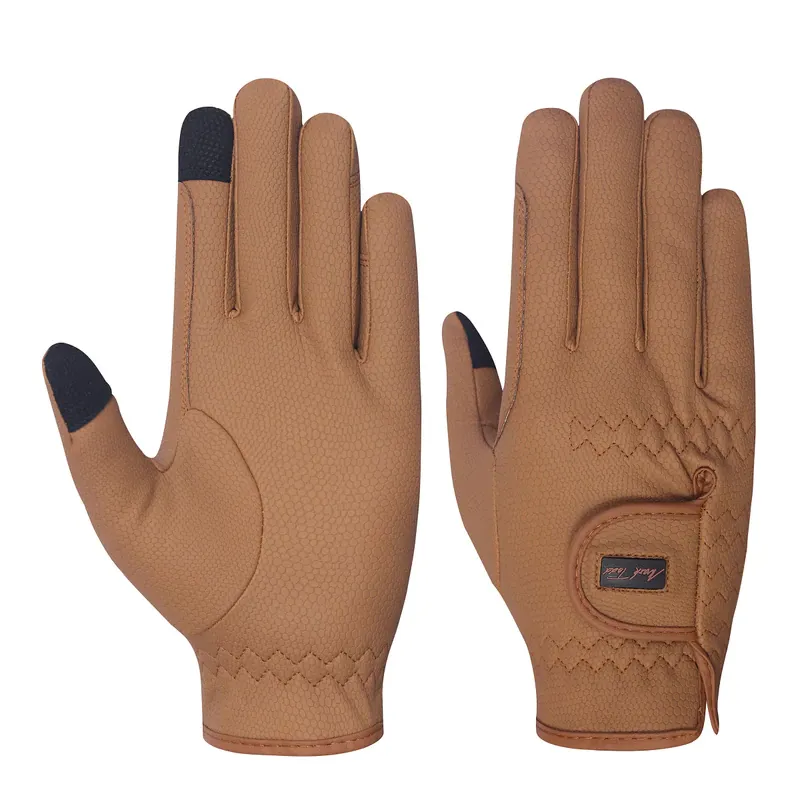 Mark Todd ProTouch Gloves In Caramel