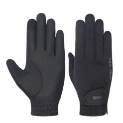 Mark Todd Softshell Gloves In Black