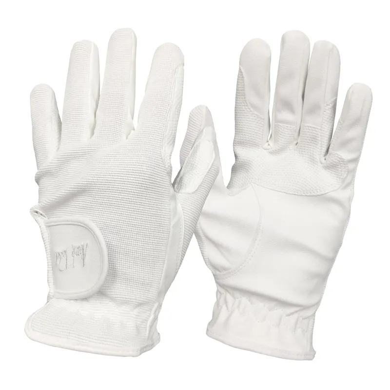 Mark Todd Super Riding Gloves In White
