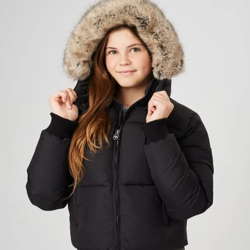 LeMieux Young Rider Gia Puffer Jacket Black