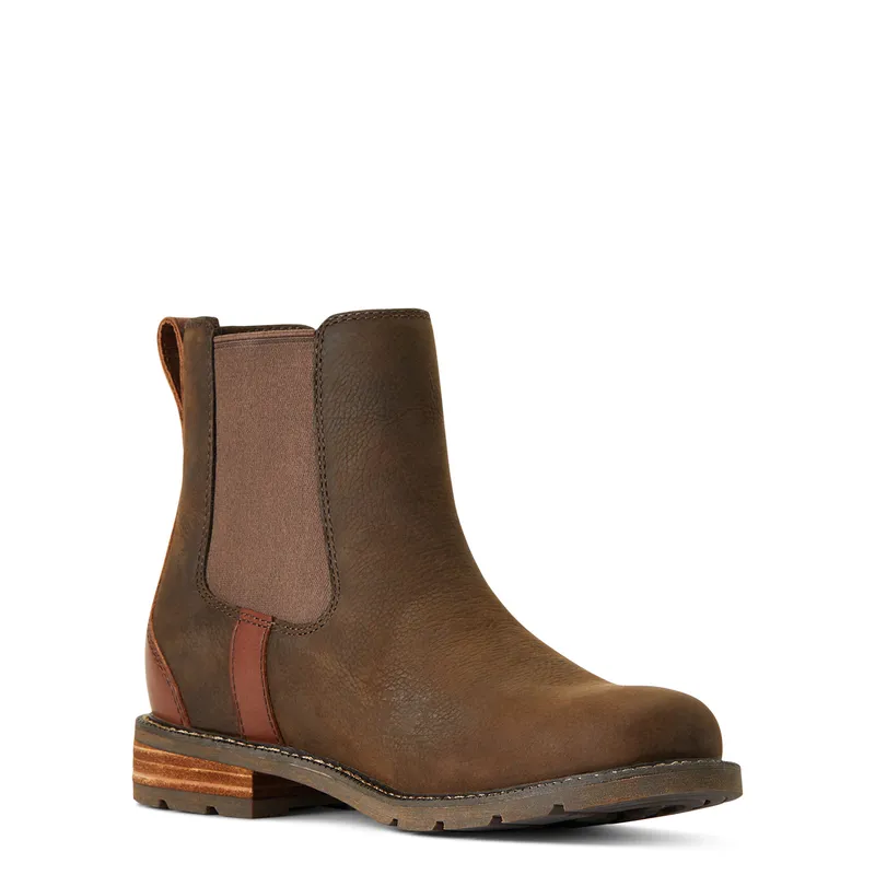 Ariat Women's Wexford Waterproof Chelsea Boot Java - Image 2