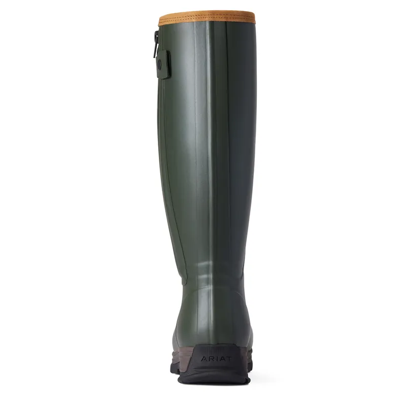 Ariat Women's Burford Insulated Zip Rubber Boot Olive - Image 3