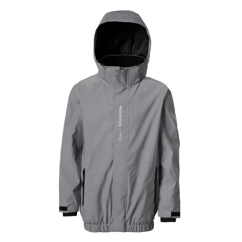 Mountain Horse Flash Jacket Junior Silver Grey
