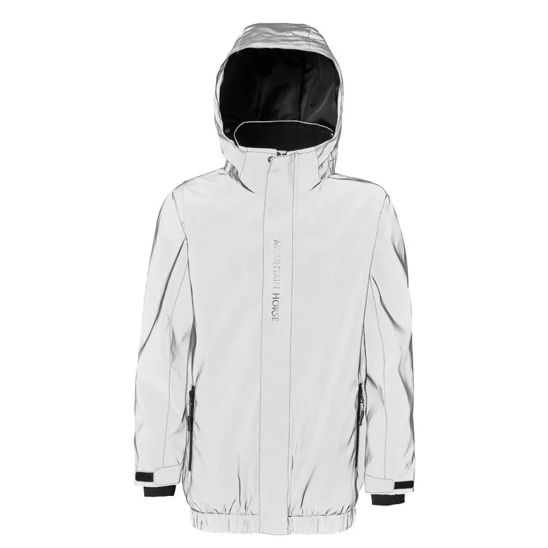 Mountain Horse Flash Jacket Junior Silver Grey - Image 2