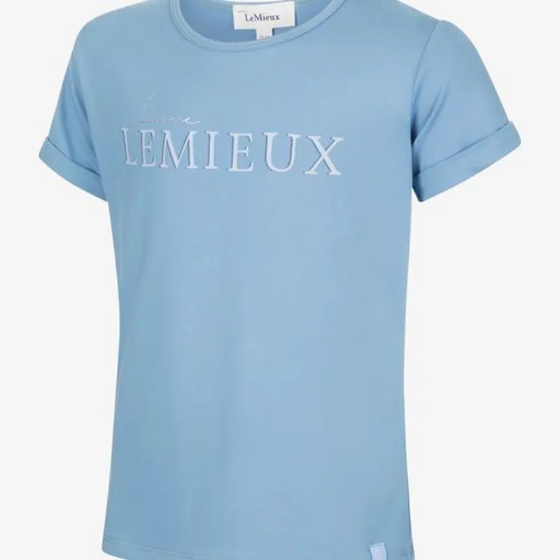 LeMieux Young Rider Sarah T-Shirt Denim - Image 2