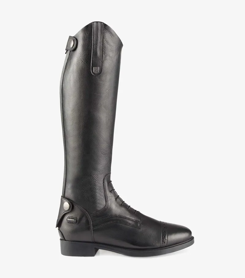 Premier Equine Giovane Junior Tall Field Riding Boots Black - Image 3