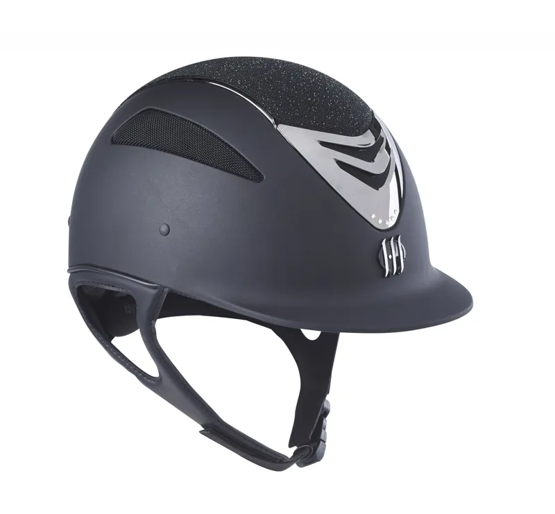 One K Defender Air Glitter Helmet Black