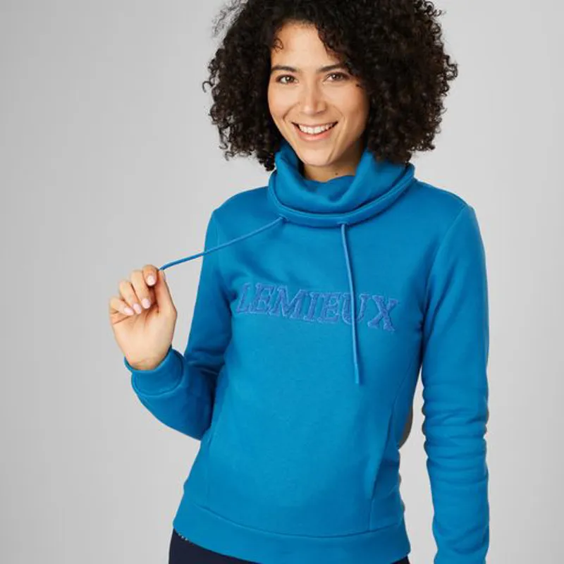 LeMieux Adele Funnel Neck Sweat Pacific - Image 7