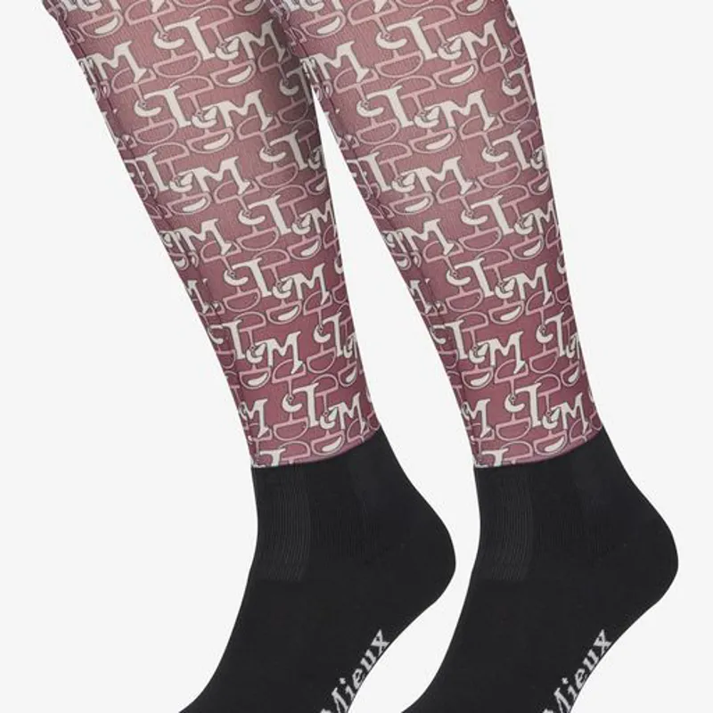 LeMieux Footsie Socks LM Orchid - Image 2