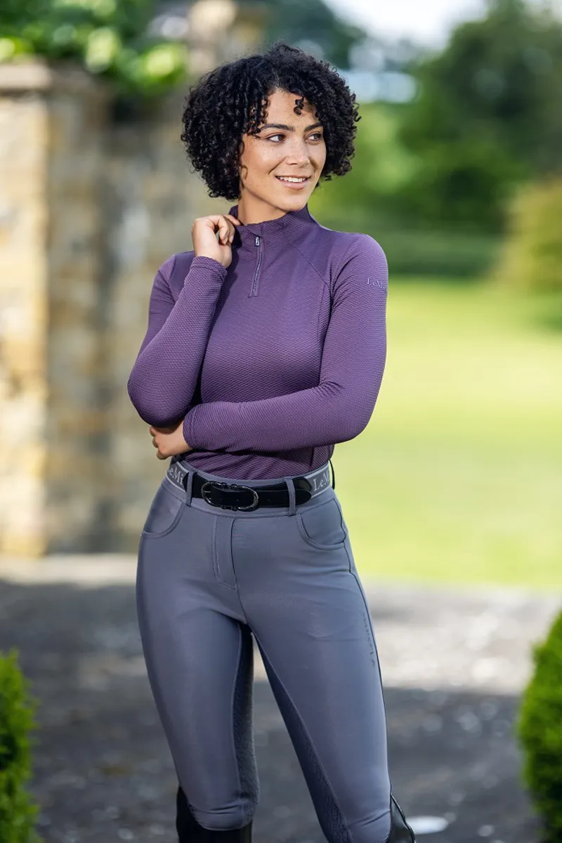 LeMieux Alice Quarter Neck Zip Dove - Image 5