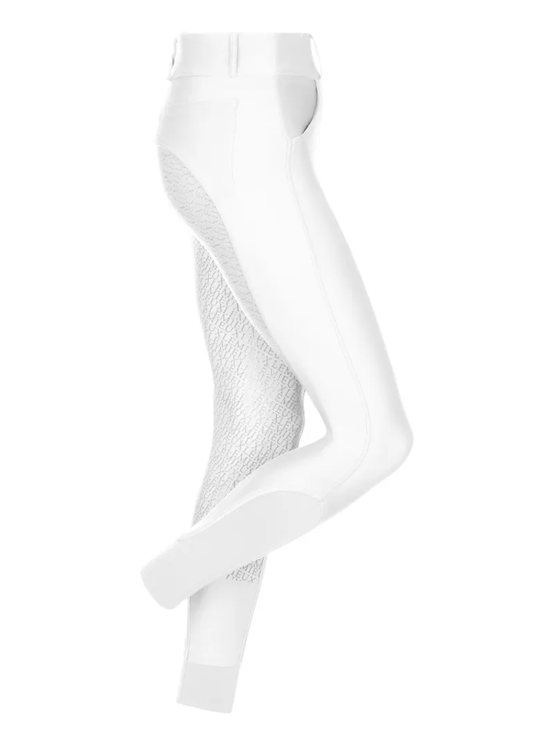 LeMieux Demi Pull On Bregging Full Seat White - Image 2