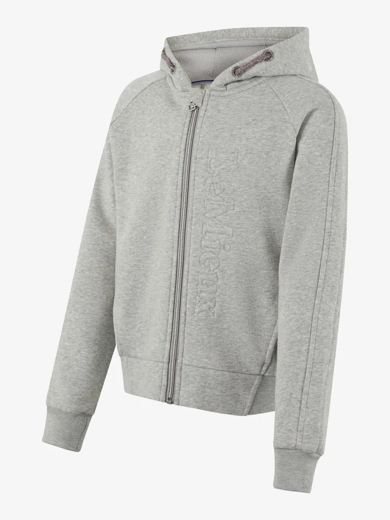 LeMieux Young Rider Hollie Hoodie Grey Marl - Image 2