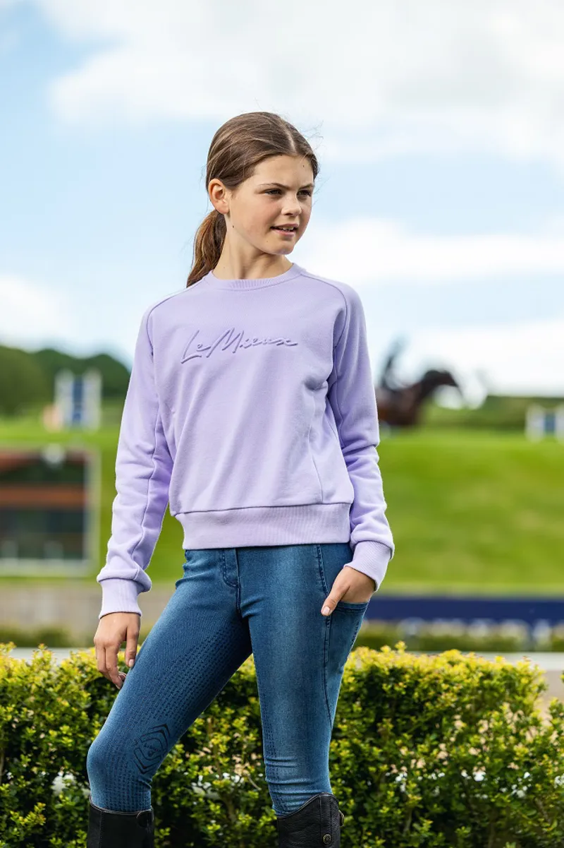 LeMieux Young Rider Annabelle Bregging Indigo - Image 5