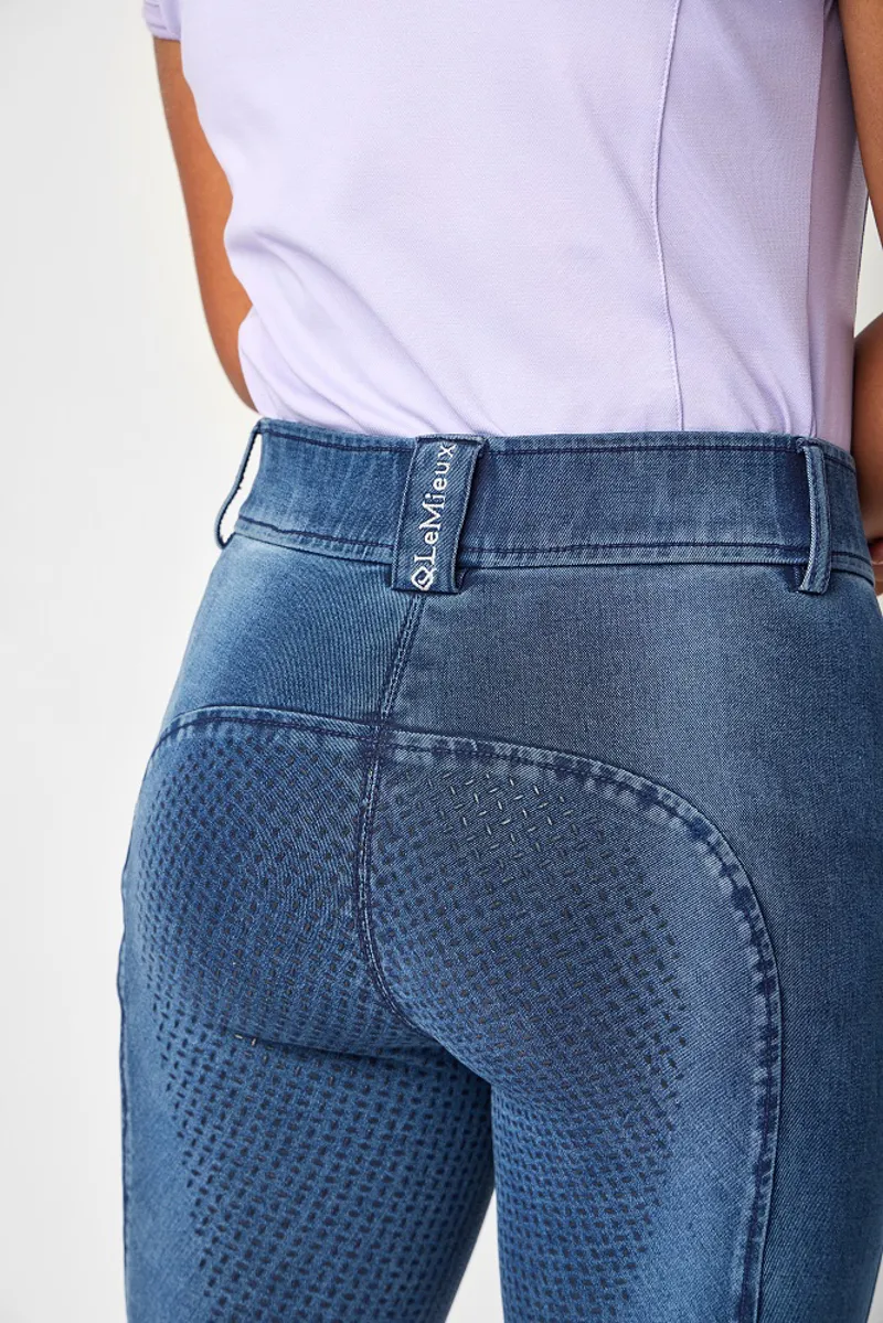 LeMieux Young Rider Annabelle Bregging Indigo - Image 4