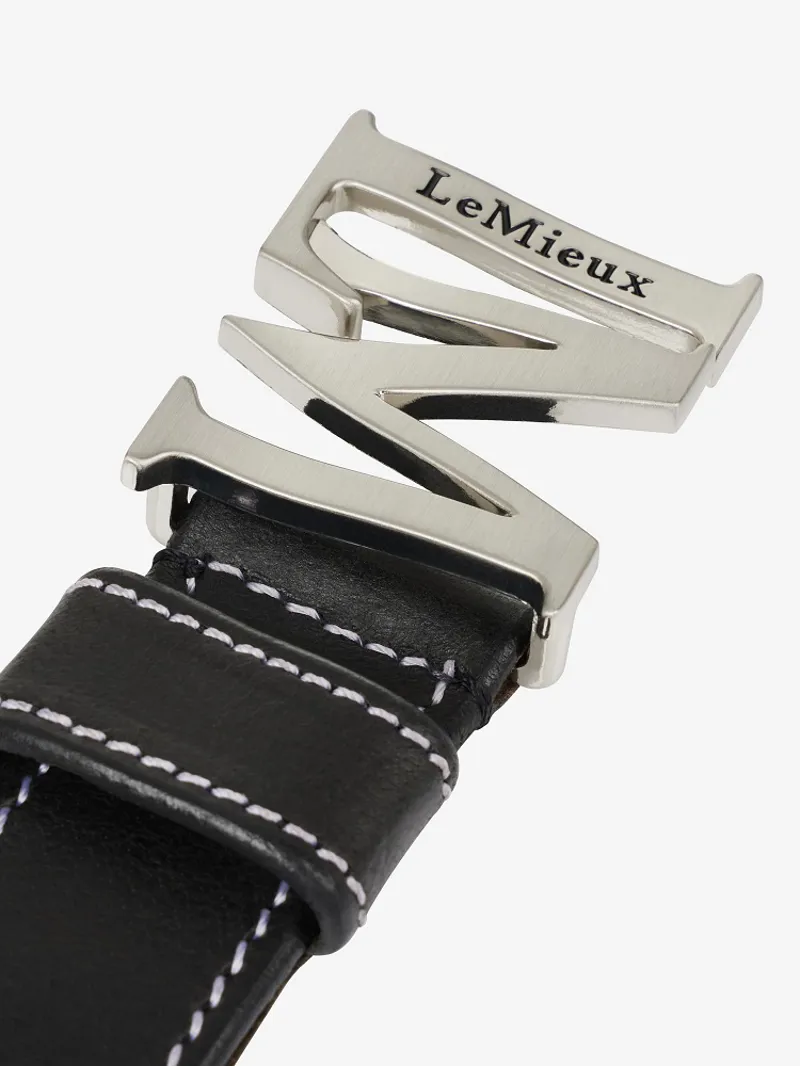 LeMieux Monogram Belt Black - Image 2