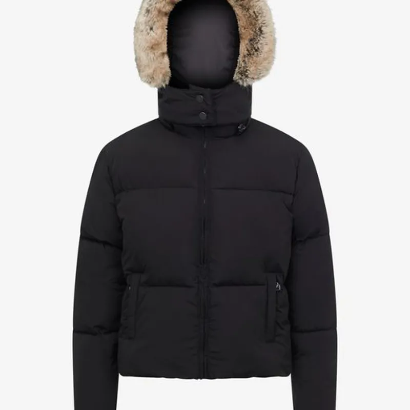 LeMieux Young Rider Gia Puffer Jacket Black - Image 6