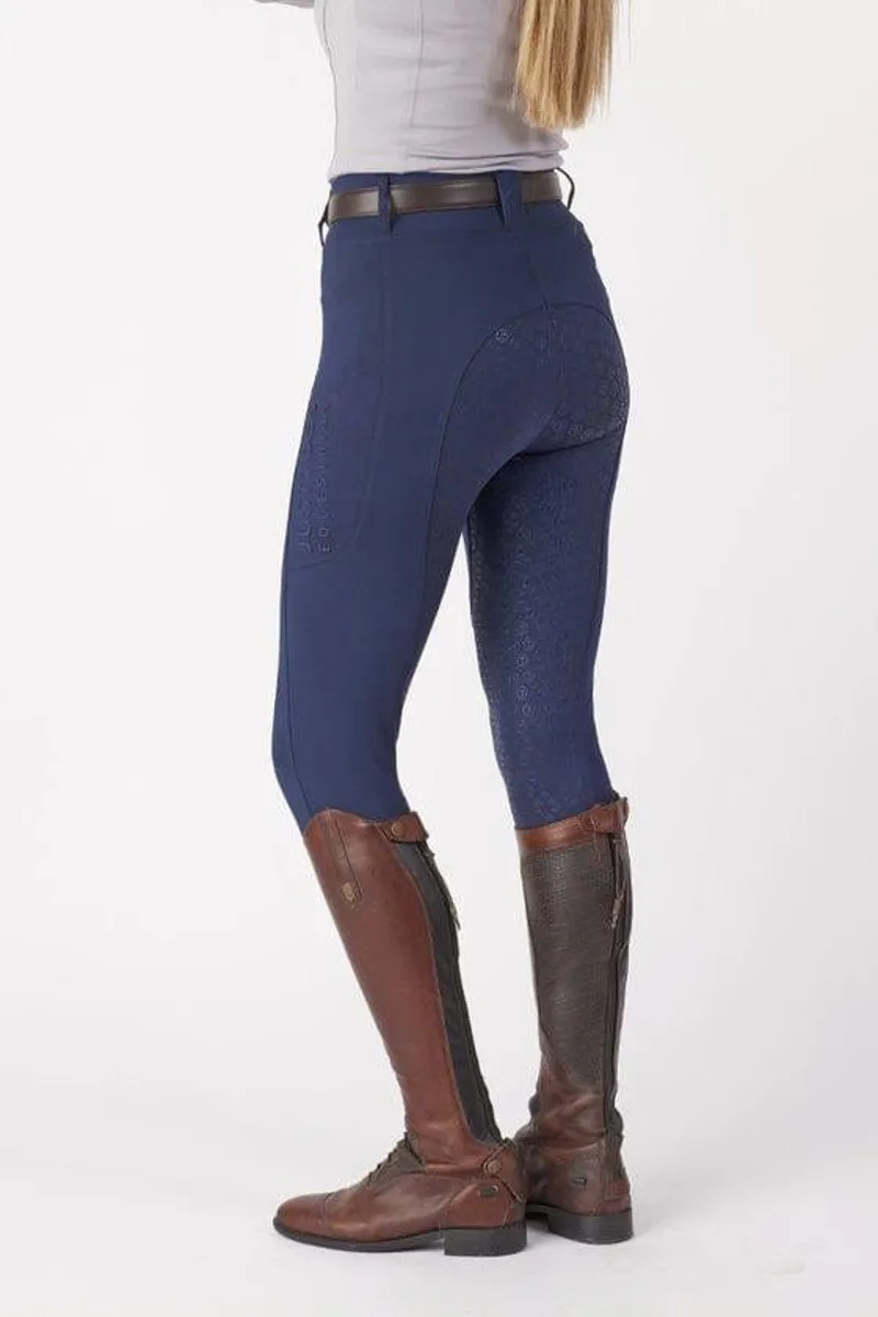 Just Togs Equinox Rider Tights Navy - Image 3