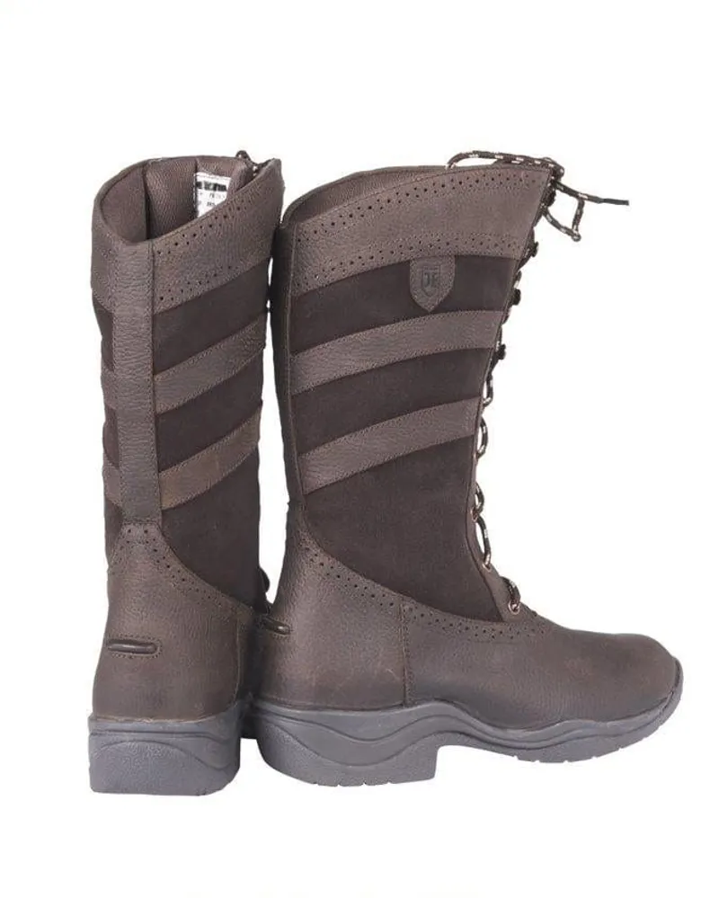 Just Togs Fairbrook Lace Boot Brown - Image 3