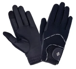 LeMieux 3D Mesh Riding Gloves Navy