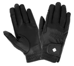 LeMieux Classic Leather Riding Gloves Black