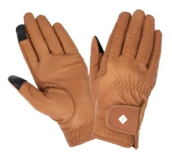 LeMieux Classic Leather Riding Gloves Tan