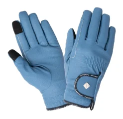 LeMieux Classic Riding Gloves Ice Blue