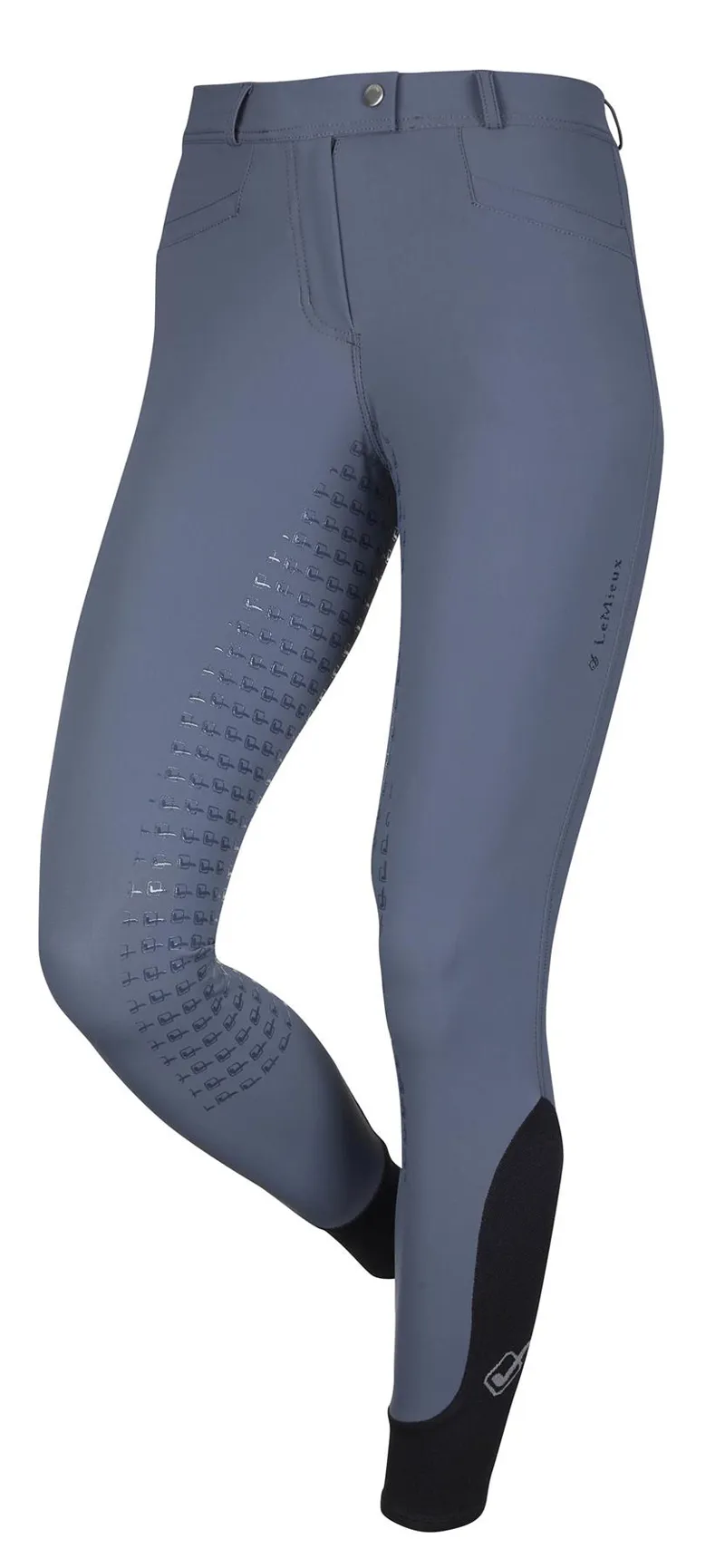 LeMieux Dynamique Full Seat Breeches Ice Grey