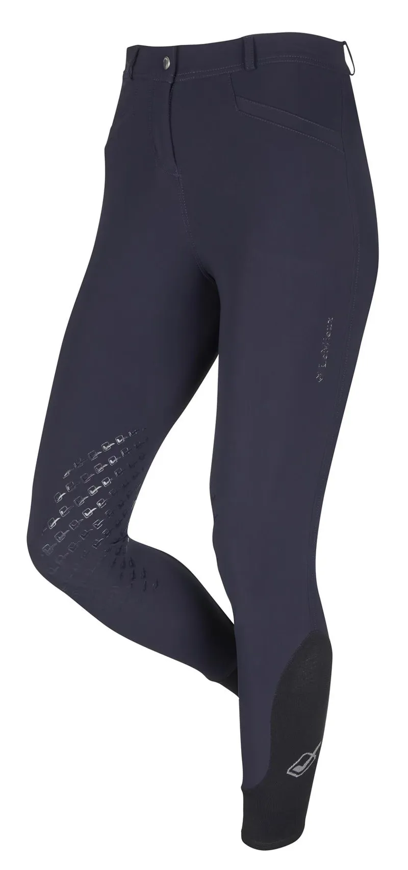 LeMieux Dynamique Knee Grip Breeches Dark Navy