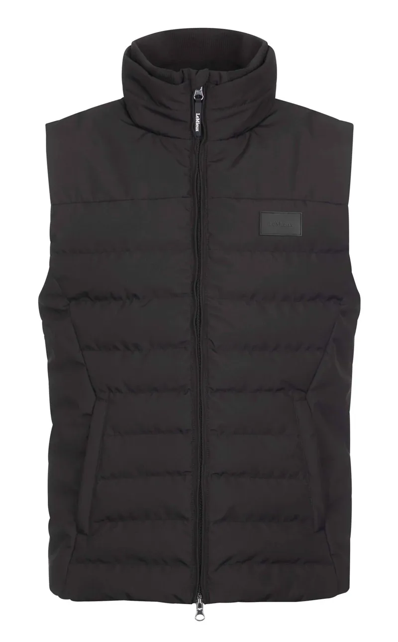 LeMieux Elite Mens Gilet Black