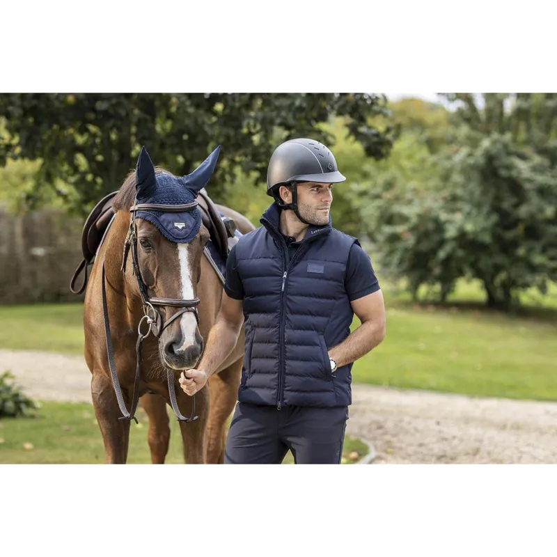 LeMieux Elite Mens Gilet Navy - Image 4