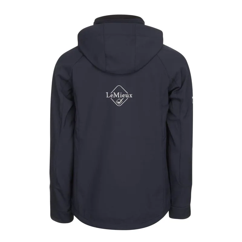 LeMieux Elite Mens Soft Shell Jacket Navy - Image 4