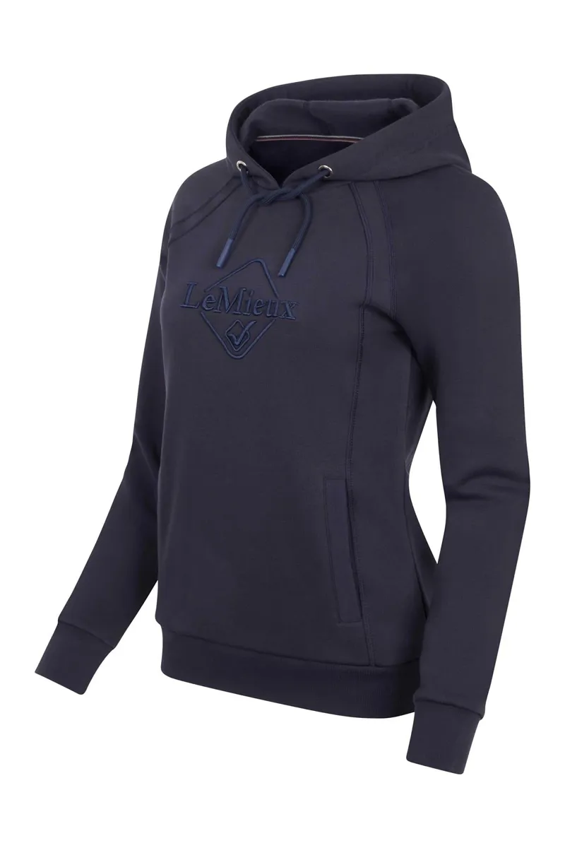 LeMieux Elite Ladies Hoodie Navy - Image 2