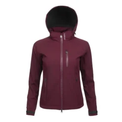 LeMieux Elite Ladies Soft Shell Jacket Burgundy