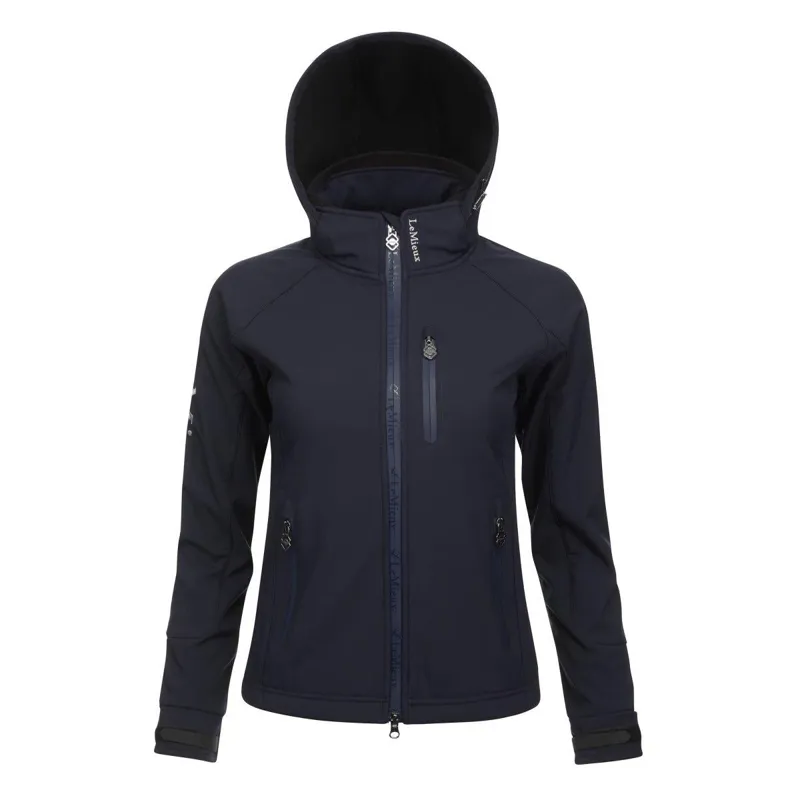 LeMieux Elite Ladies Soft Shell Jacket Navy