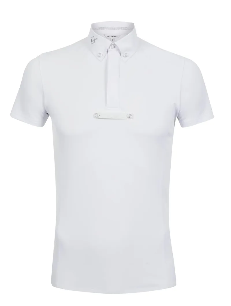 LeMieux Mens Competition Shirt White