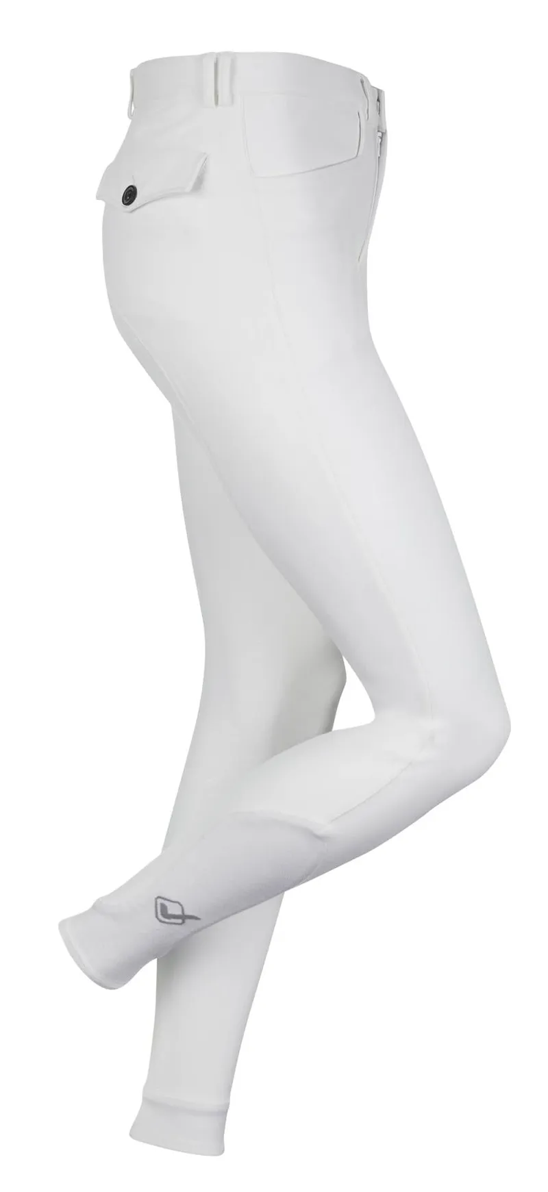 LeMieux Mens Breeches White - Image 2