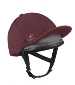 LeMieux Pro Mesh Hat Silk Burgundy